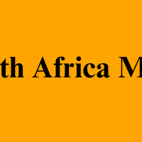 South Africa Menus